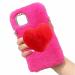 Miago Pl sch 3D case for Samsung Galaxy S23 Ultra cell phone case girl fluffy 3D heart protective cover silicone cover faux fur case rose red samsung galaxy s23 ultra rose red