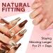 BettyCora 8 in 1 Gel Nail Glue - Super Strong Acrylic Nail Adhesive | 12ML Brush On Base Gel, Slip Solution, Strengthener, UV Nail Glue | Curing Needed - A0 Formula - Buy Online on GoSupps.com