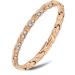 Magnetrx Ultrastarkes Magnnet hardship for women - double magnet stainless steel crystal magnetic tape for women - adjustable bracelet length with size determination tool (rose gold) rose gold