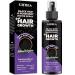 GIFBEA Organic Black Rice Water Hair Growth Serum Spray 5 Fl Oz Rosemary Scent For All Hair Types With Biotin Castor Oil Caffeine Hair Loss Treatment