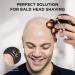 Electric Bald Head Razor for Men - 4 in 1 Grooming Kit with LED Display, Cordless Rotary Shaver - Wet/Dry, USB Rechargeable - Rose Gold - Buy Online on GoSupps.com