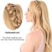 Gledola Hollow out Synthetic Hair Braided Headband Hairpiece Women Girl Beauty accessory for Women (Brunette Brown) - Buy Online on GoSupps.com