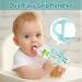 Dr. Brown Narrow Baby Bottle Handles - Easy Grip Bottle Holder for Baby Transition - BPA-Free Silicone - Pack of 4 - Buy Online on GoSupps.com