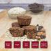 Bobo's Oat Bites Almond Brownie - 30 Pack Box (1.3 oz) | Gluten Free Whole Grain Rolled Oat Snack | Vegan On-The-Go Snack Made in the USA - Buy Online on GoSupps.com