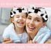 Cow Print Spa Bow Headband for Women - High Elasticity Coral Fleece Skincare Headband - Buy Online on GoSupps.com
