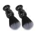 Byyz Foam Brush for Beard & Mustache - Elegant Handle Fine Synthetic Bristles | Perfect for Home Use - Buy Online on GoSupps.com