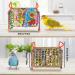 Colorful Pethee Budgie and Parrot Toys - Chewing Shredding & Climbing Wall Toys for Bird Cages | International Shipping - Buy Online on GoSupps.com