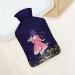 Dreamy Girl Hot Water Bottle with Plush Cover | Hand Warmer for Adults & Kids - 26.5x15.3cm - Buy Online on GoSupps.com