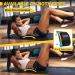 POWER GUIDANCE Ab Exercise Mat - Full Range of Motion Abdominal & Core Trainer - Sit Up Pad for Intense Ab Workouts - Black 14.2 x 11.8 - Buy Online on GoSupps.com