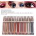 Natudeco 9Pcs 9 Colors Liquid Glitter Eyeshadow Set Lasting Waterproof Prevent Fading Liquid Eye Shadow for Dates Weddings Bars Party Masquerade - Buy Online on GoSupps.com