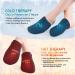 u201cReusable Gel Ice Pack for Foot Toes | Hot & Cold Therapy for Tendonitis, Plantar Fasciitis, Swelling, Sprains | Flexible & Reusable | 1 Pairu201d - Buy Online on GoSupps.com