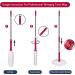 DSV Standard Twist Mop | Self Wringing Microfiber Mop with Scouring Pad | Hand Washable Head | Long Handle for Hardwood, Tile, Marble, Laminate - Home, Office, Kitchen - Buy Online on GoSupps.com