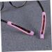 Doitool 5 Pairs Silicone Glasses Leg Bands | Slipproof Ear Protectors for Sunglasses | Anti-Slip Accessories in Medium Pink - Buy Online on GoSupps.com