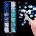 Noblife 36 Grids Christmas Nail Art Sequins | 3D Holographic Snowflake Glitter | Colorful Nail Decorations & Pickup Tools | Sparkly Confetti Nail Decals for Festive Nails - Buy Online on GoSupps.com