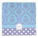 Personalized Purple Damask & Dots Washcloth | Custom Soft Towels for Gift | International Shipping Available - Buy Online on GoSupps.com