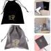 Healeved 6 Pcs Hair Dryer Bag Safe Hair Dryer Pouch Organizer Bag Storage Box Modeling Travel Flannel - Buy Online on GoSupps.com