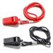 XXINMOH Whistle with Lanyard for Coaches, Referees, Training, Outdoor Camping Accessories,Dog Whistle, Emergency Survival. Red Black