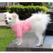 Huisalisiji Dog Sweater for Small Dogs | Warm & Lightweight Chihuahua Hoodie | Soft Textured Knitting | 2PCs Pink & Gray (Size L) - Buy Online on GoSupps.com