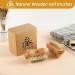 Wooden Fingernail Nail Brush - Natural Boar Sisal Bristle Cleaner for Men, Women, Kids - Buy Online on GoSupps.com