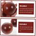 Fomiyes Handball Set Small Wooden Massage Balls for Hand Therapy & Tinkering | International Shipping Available - Buy Online on GoSupps.com