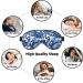 Blue Camo Sleep Mask Eye Cover for Better Sleep | Reusable Soft Blackout Eye Masks for Travel & Camping | Perfect Gift for Men & Women - Buy Online on GoSupps.com
