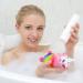 Kids Cartoon Animal Bath Loofahs Set of 4 | Cute Shower Sponges for Children | Baby Body Scrubbers - Vivid Style - Buy Online on GoSupps.com