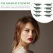 Gogogmee 4 pairs Tool Eyelid Decal Make Face Waterproof Up Eye Self-adhesive Reusable Girls Natural Women 4x1.5cm Green - Buy Online on GoSupps.com