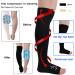 QKURT Medical Compression Socks - Knee-High Open Toe 15-20 mmHg for Men & Women - L-XL | Best Sports Health Socks & International Shipping - Buy Online on GoSupps.com