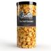 Belles Gourmet Popcorn Gift Canister: Sea Salt Caramel Popcorn Tins -USA Grown Non GMO popcorn kernels for Premium Flavored Popcorn Gourmet, Perfectly Popped Popcorn Snacks, Movie Night Popcorn 12 oz Sea Salt Caramel Small Canister (6 cup)