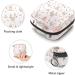 Indian Rabbits Pattern Sanitary Napkin Storage Bag - Cute Menstrual Cup Pouch for Women & Teens - Multi-colored - Buy Online on GoSupps.com