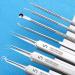 8 Piece Professional Blackhead Extractor Tool Kit with Stainless Steel Blackhead Remover for Blackhead Remover for Blackhead Removal and Pimples - Buy Online on GoSupps.com