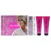 Paris Hilton by Paris Hilton 4 Piece Gift Set women with Travel Spray