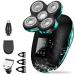 Electric Razor for Men 5 in 1 Rechargeable Electric Shaver Five Floating Heads Razors Hair Clipper Nose Ear Hair Trimmer Men Facial Cleaning Brush ( Color : OneColor )