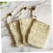 FOMIYES 4pcs Soap Holder Foaming Net Face Washing Bag Facial Net Bubble Maker Bag Soap Storage Bag 14x9.5cm Yellow - Buy Online on GoSupps.com