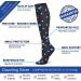 Compression Socks 15-20 mmHg (8 Pairs) for Men & Women - Ideal for Running, Travel, Nurses - Black/Navy - Large-X-Large - Pregnant - Buy Online on GoSupps.com