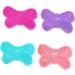 HAPINARY 1pc Silicone Scrub Pad Hair Brush Cleaner Cleaning Tool Beauty Brush Cleaning Mat Make up Cosmetic Brush Cleaning Mat Purple Makeup Brush Silica Gel Cleaning Board 23X17cm Purple - Buy Online on GoSupps.com