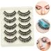 FRCOLOR 50 Pairs diamond false eyelashes lash extensions gems eyelash rhinestone eyelashes makeup eyelashes colored rhinestones cosmetic lashes dense decorate chemical fiber hard stem - Buy Online on GoSupps.com
