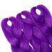 Tess Braids Extensions 60cm - 3 Pack Jumbo Kanecalon Hair Braids for Box Braids - 100g Purple Kunsthaar Extensions - Buy Online on GoSupps.com