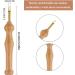 21PC Adjustable Punch Needle Embroidery Kit - Wooden Handle Pen, Hoops, Cloth - DIY Craft Set for Adults - Blue - Buy Online on GoSupps.com