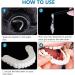 Flipped Warm Artificial Veneers - 2 Pairs of Provisional Fake Teeth for Bad Teeth | Enhance Your Smile with Quality Dental Prostheses - Buy Online on GoSupps.com
