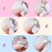 Niceneeded 2Pcs Nail Art Stamper Kit | Clear Jelly Stamper with Double Silicone Head & Lid - Perfect for Flawless Nail Designs - Buy Online on GoSupps.com