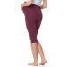 Be Mammy Women's Maternity Leggings Tights | BE20-229 | XXL | Wine Red - Buy Online on GoSupps.com