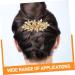 CALLARON Leaf Hairpin Hair Barrettes Hairclip Hair Clips Hair Toppers Hair Claw Clips Hair Roller Clips Flower Hair Clip Hair Rhinestones Flower Barrette Spring Bride Zinc Alloy Accessories - Buy Online on GoSupps.com