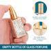 Uonlytech 4pcs Empty Perfume Bottle Set - Refillable Glass Perfume Atomizer Sprayer for Travel - Ideal Perfume Spray Bottles - Buy Online on GoSupps.com