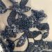 Beaded Flower Patches Sequin Applique Lace Trim - Black 17 * 5.5 - DIY Wedding Dress Sewing Motif - Buy Online on GoSupps.com