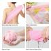 WOVTE 2 Pack Stretchable Nylon Back Scrubber for Shower - Exfoliating Body Washcloth Towel for Deep Cleansing and Skin Massage - Men and Women - Buy Online on GoSupps.com