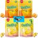 Peelable Mango & Banana Peelerz Candy 24oz / 680 Grams Mango Banana Gummy Candy - Peelers Peeling Fruit Snacks Treats
