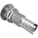 iSure Marine Stainless Steel 1 Barbed Straight Thru-Hull Drain Connector with Nut - Boat Plumbing Fittings for Boats, Yachts, Marine - Buy Online on GoSupps.com