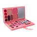 Beavorty 8pcs 33 Makeup Palette Eyeshadow Blush Pan Makeup Accessories Girls Eye Shadow Set Child Folding