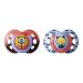 Tommee Tippee Fun Style Pacifiers 6-18m, BPA-Free Silicone Binkies - 2 Count (Colors Vary) - Buy Online on GoSupps.com
